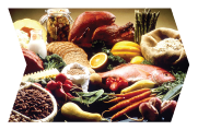 whole grains, lean meats, fish, fruits, and vegetables